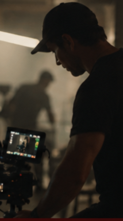 Câmera em set documental